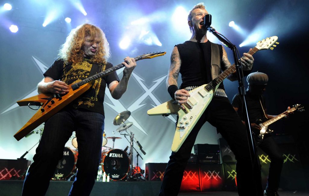 Dave Mustaine and james hetfield