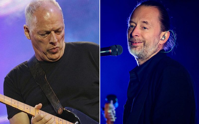 David Gilmour and radiohead