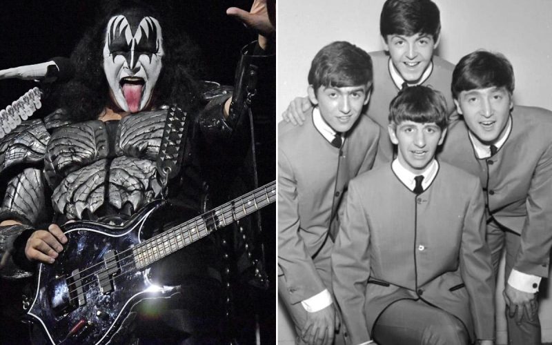 Gene Simmons and the Beatles