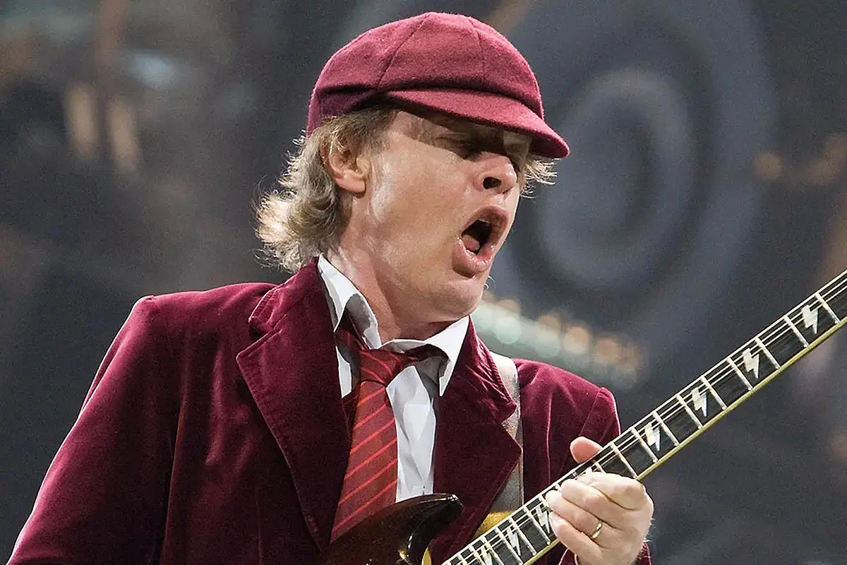 The AC/DC song Angus Young struggles to perform live