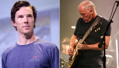 Benedict Cumberbatch and David Gilmour