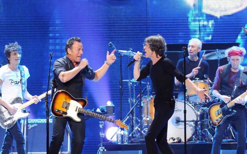 bruce springsteen and the rolling stones