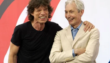 mick jagger with charlie watts