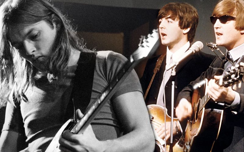 David Gilmour and beatles