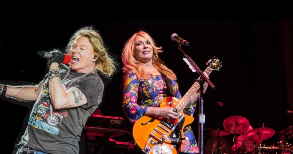 When Generations Collide: Chappell Roan & Nancy Wilson Fire Up “Barracuda” Nancy Wilson and axl rose