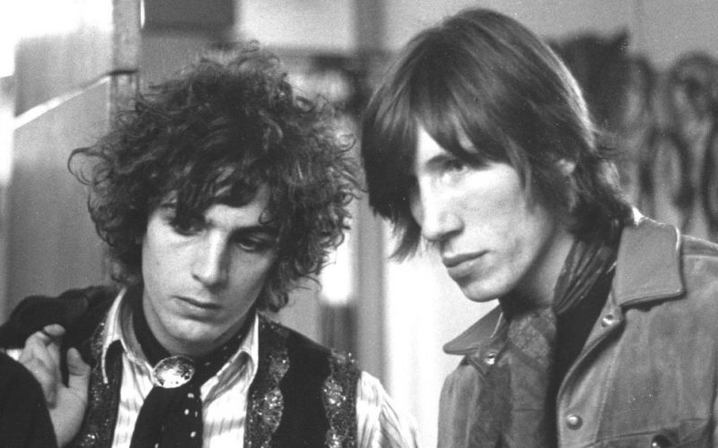 Syd Barrett and Roger Waters