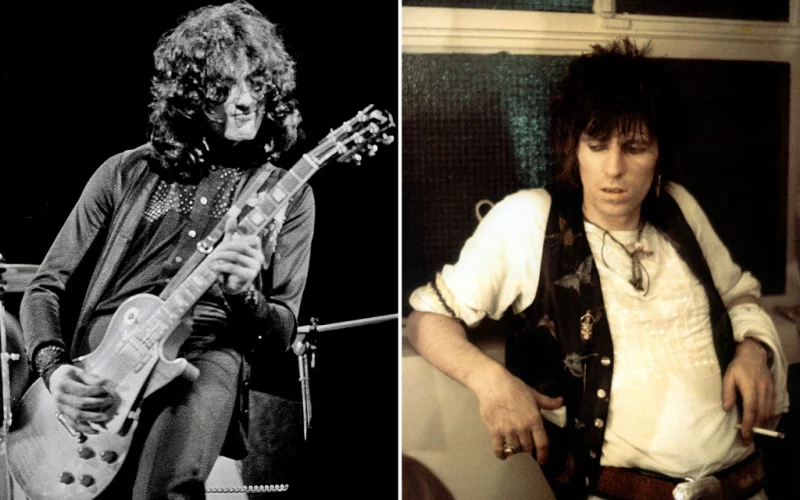 keith richards and jimmy page