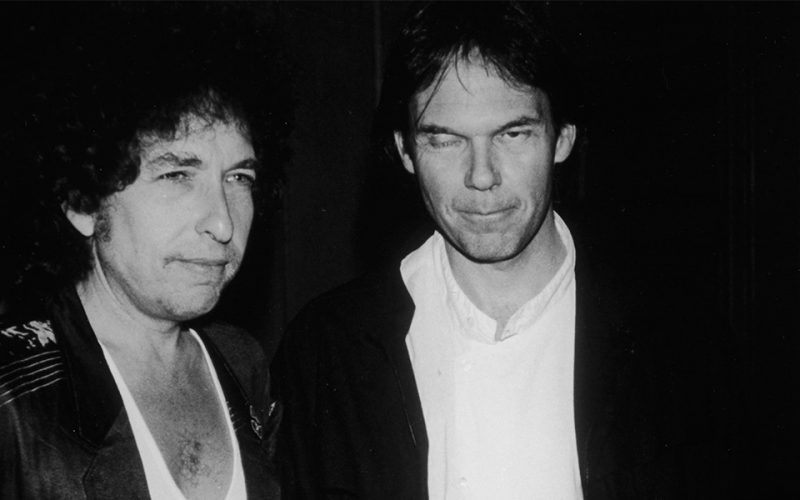 Bob Dylan and Neil Young