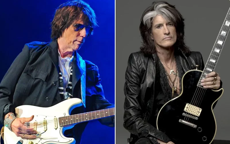 Jeff Beck and joe perry