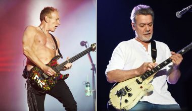 Phil Collen and Eddie Van Halen
