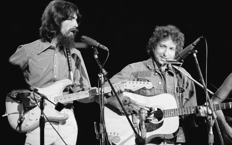 bob dylan and george harrison