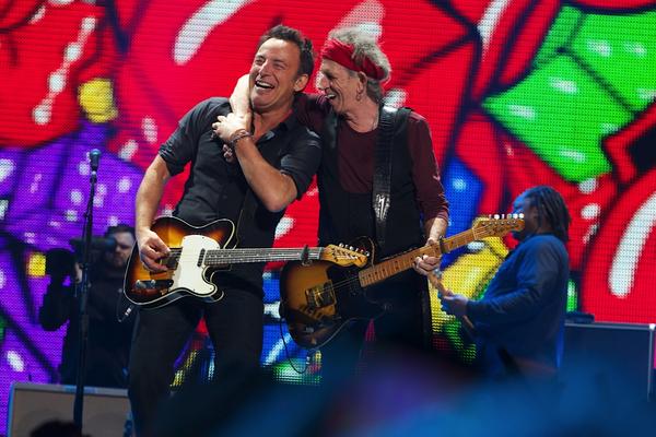 keith richards and bruce springsteen