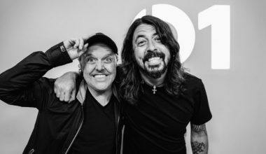 Dave Grohl and Lars Ulrich