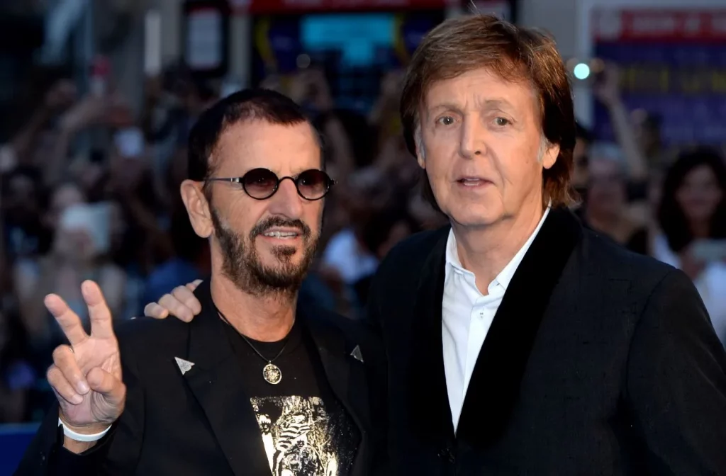 Paul McCartney and Ringo Starr
