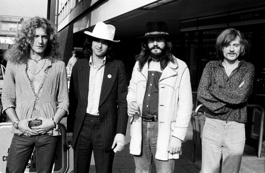 led zeppelin retro photo