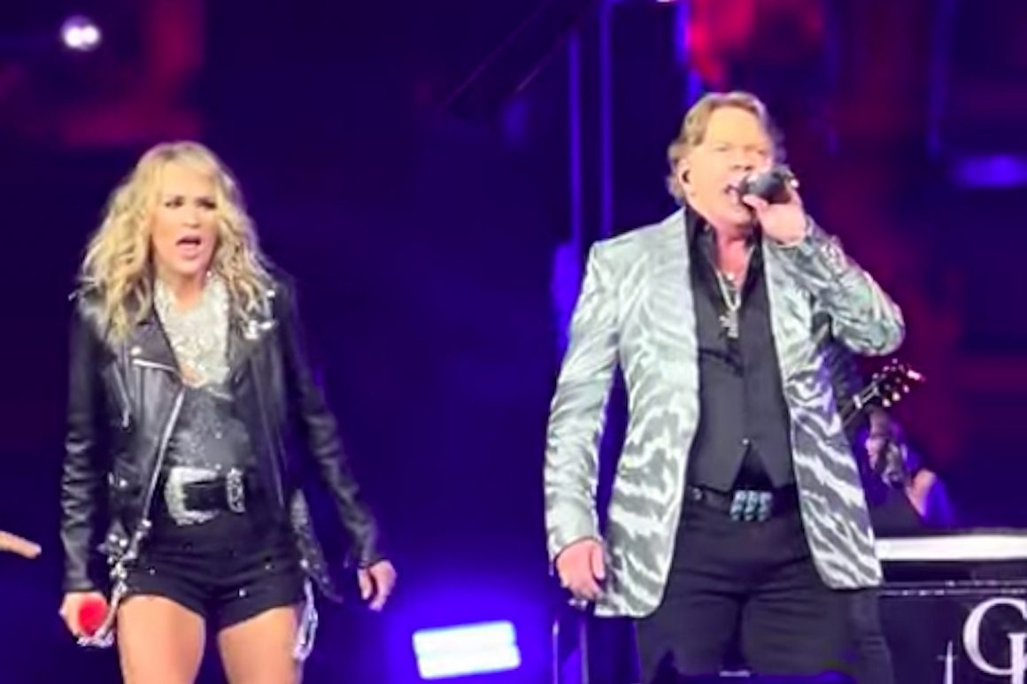 Carrie Underwood Brings Out Axl Rose For Epic To The Jungle” Duet