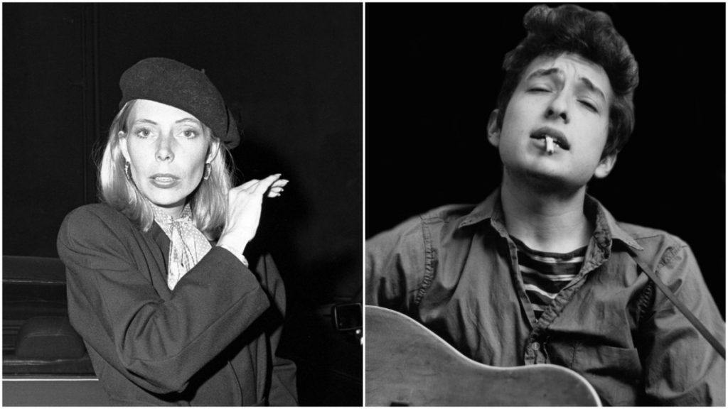 The Bob Dylan Song That Made Joni Mitchell Say “Oh My God” Joni Mitchell and Bob Dylan
