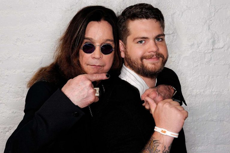 Jack Osbourne with ozzy osbourne
