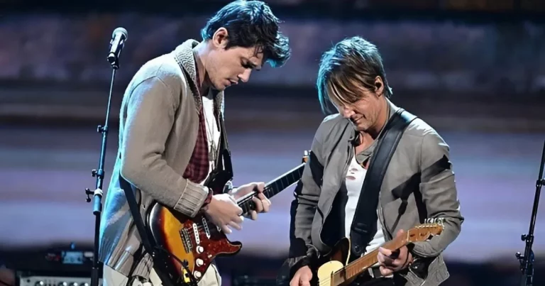 John Mayer and Keith Urban Deliver Electrifying Beatles Cover at Crossroads Guitar Festival 2013
