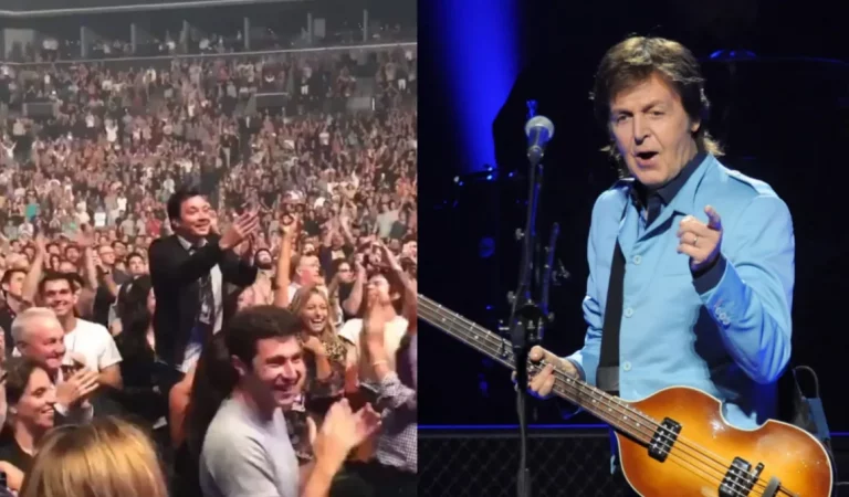 Paul McCartney Stuns Barclays Crowd with Birthday Serenade for Jimmy Fallon!