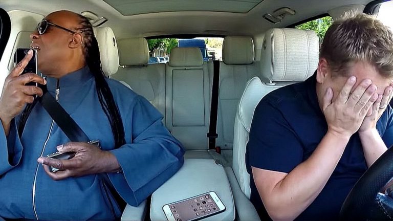 Stevie Wonder’s ‘Carpool Karaoke’ Segment Was So Good, It Made James Corden Weep On National TV