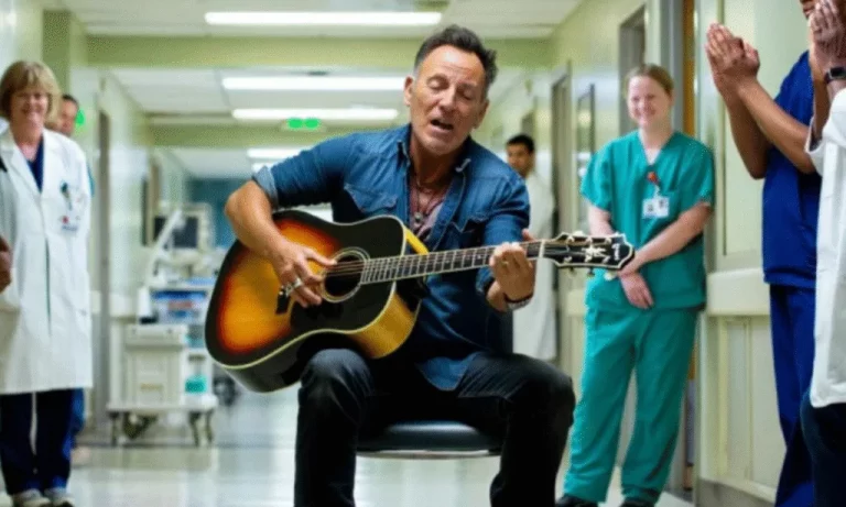 Bruce Springsteen Sings to His Wife in New Jersey Hospital A Private Performance That Left the Entire Hallway in Tears