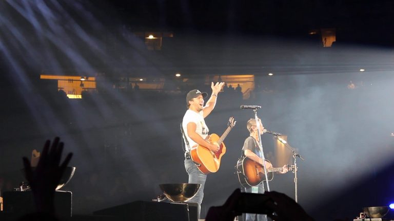 Luke Bryan Shares the Stage With Make-A-Wish Teen Ethan Payne in Unforgettable Duet