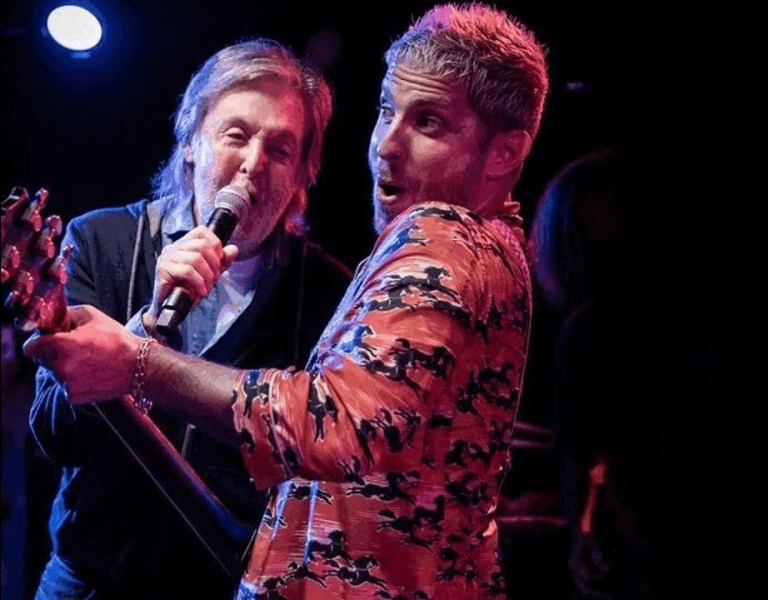 Paul McCartney Rocks Talkhouse with Chad Smith & Andrew Watt