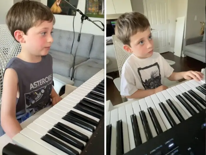 6-Year-Old Miles Turns a Funny Sound Into a Catchy Song