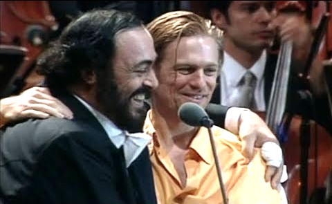 Luciano Pavarotti and Bryan Adams Create Magic with “’O Sole Mio”