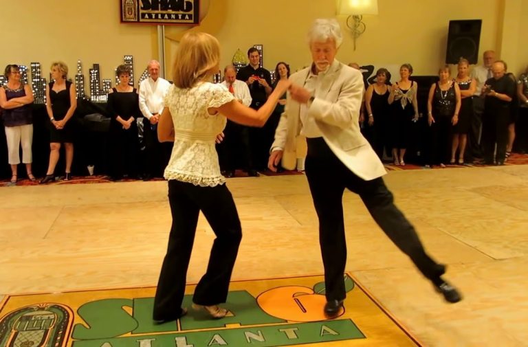 Veteran Carolina Shag Dancers Jackie McGee and Charlie Womble Show They Haven’t Missed a Step