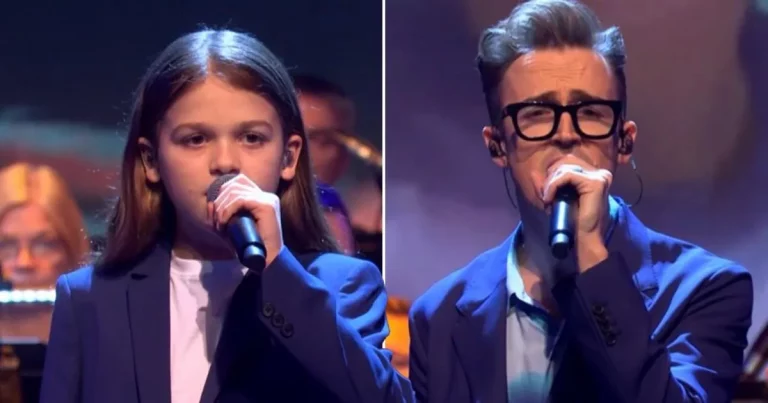 Tom Fletcher and 11-Year-Old Buzz Steal Hearts on the BBC Stage