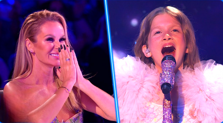 11-Year-Old Girl Wins the Golden Buzzer with a Magical Disney Performance on BGTx`